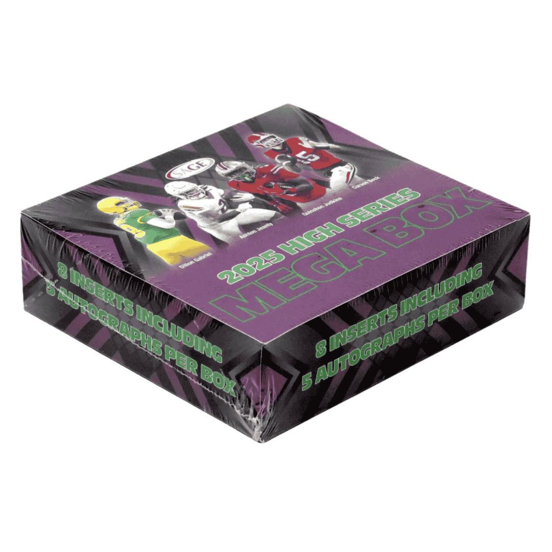 2025 Sage HIGH Series Collectibles Football Trading Card Mega Box