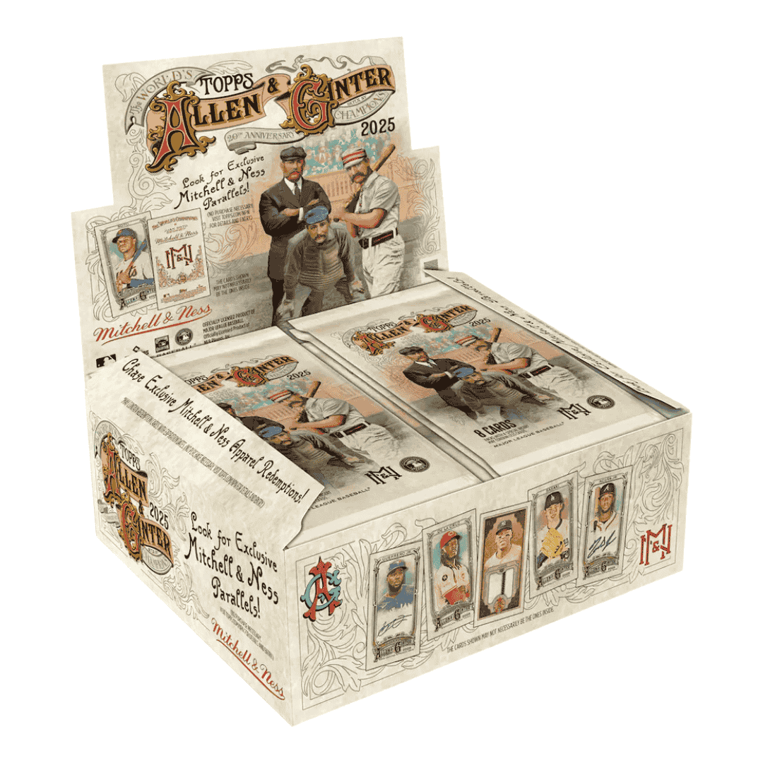 2025 Topps Allen & Ginter Baseball Mitchell & Ness Edition Hobby Box