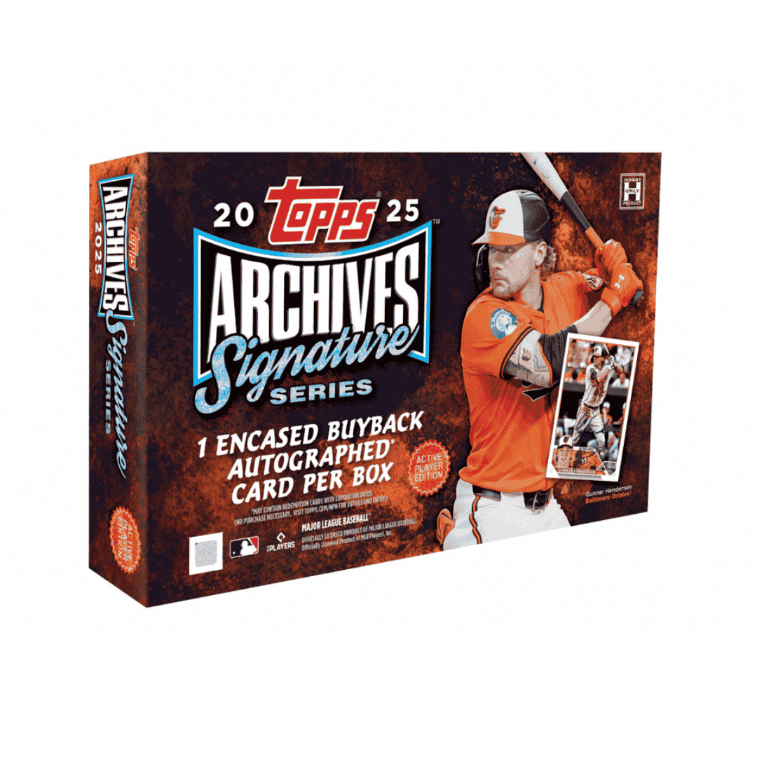2025 Topps Archives Signature Series Active Player Edition Baseball Hobby Box