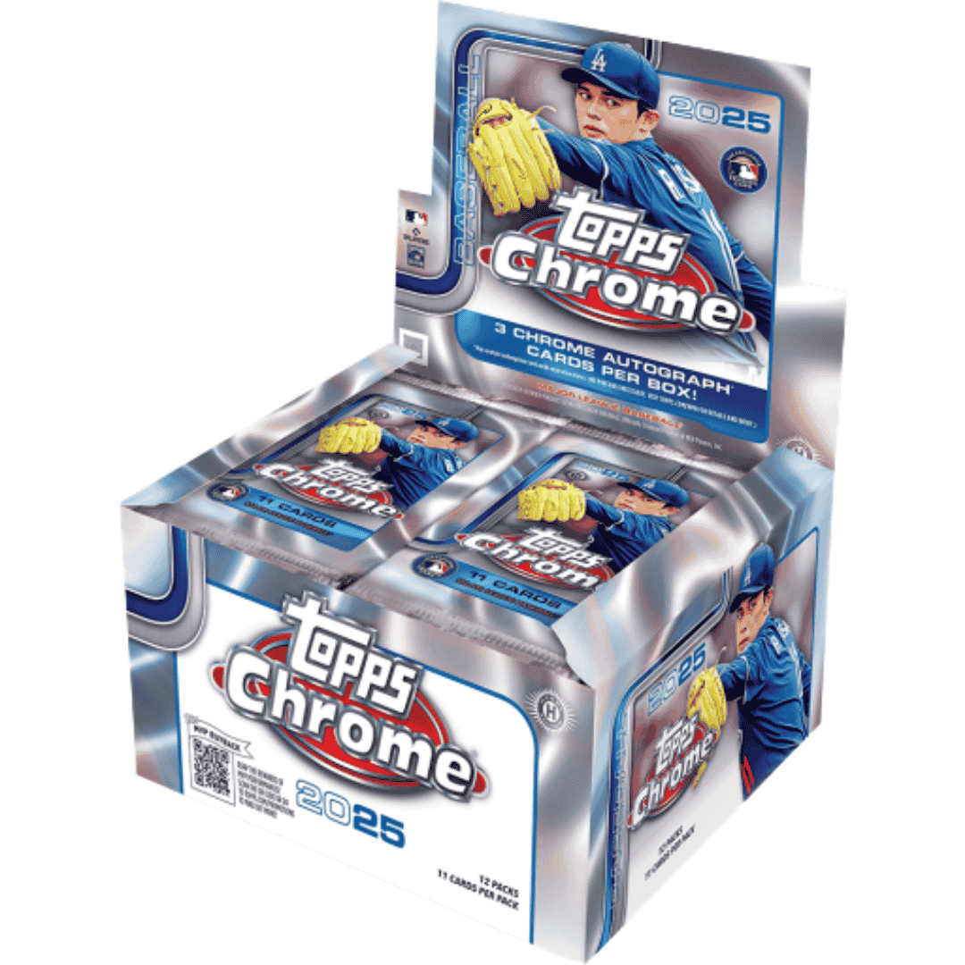 2025 Topps Chrome Baseball Jumbo Box
