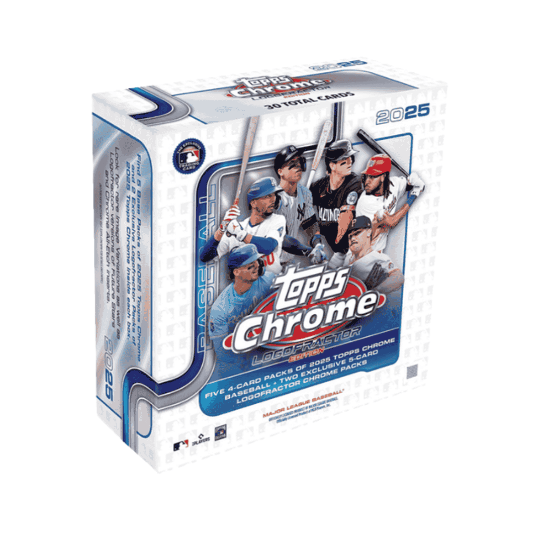 2025 Topps Chrome Baseball Logofractor Edition Box