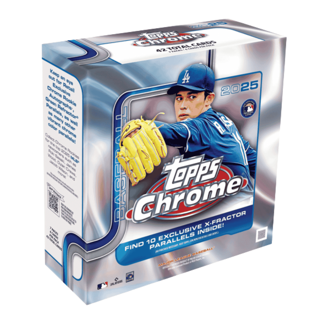 2025 Topps Chrome Baseball Mega Box