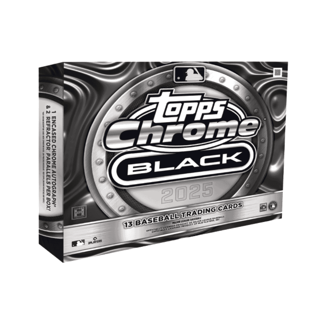 2025 Topps Chrome Black Baseball Hobby Box