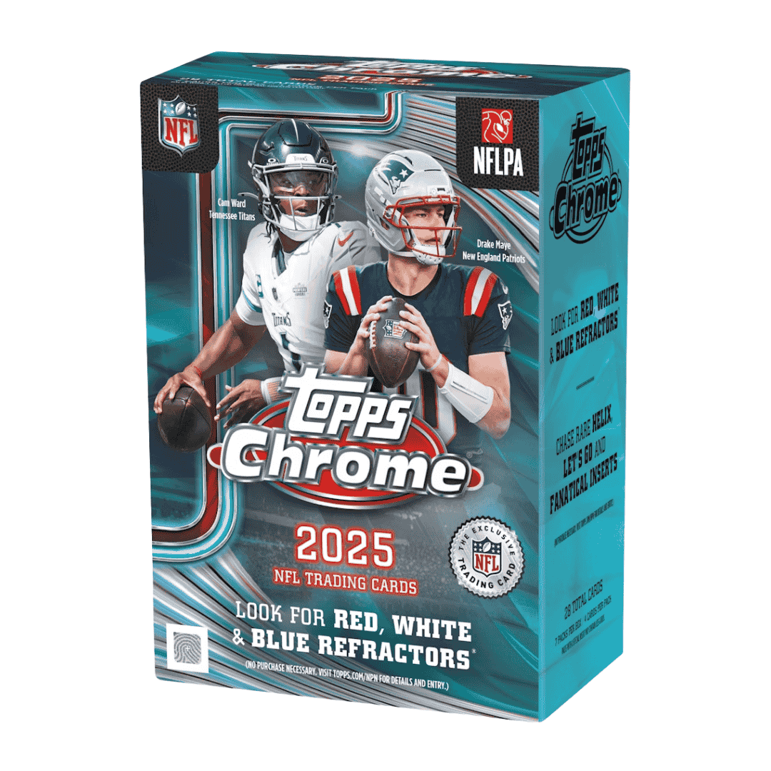 2025 Topps Chrome Football Value Box 