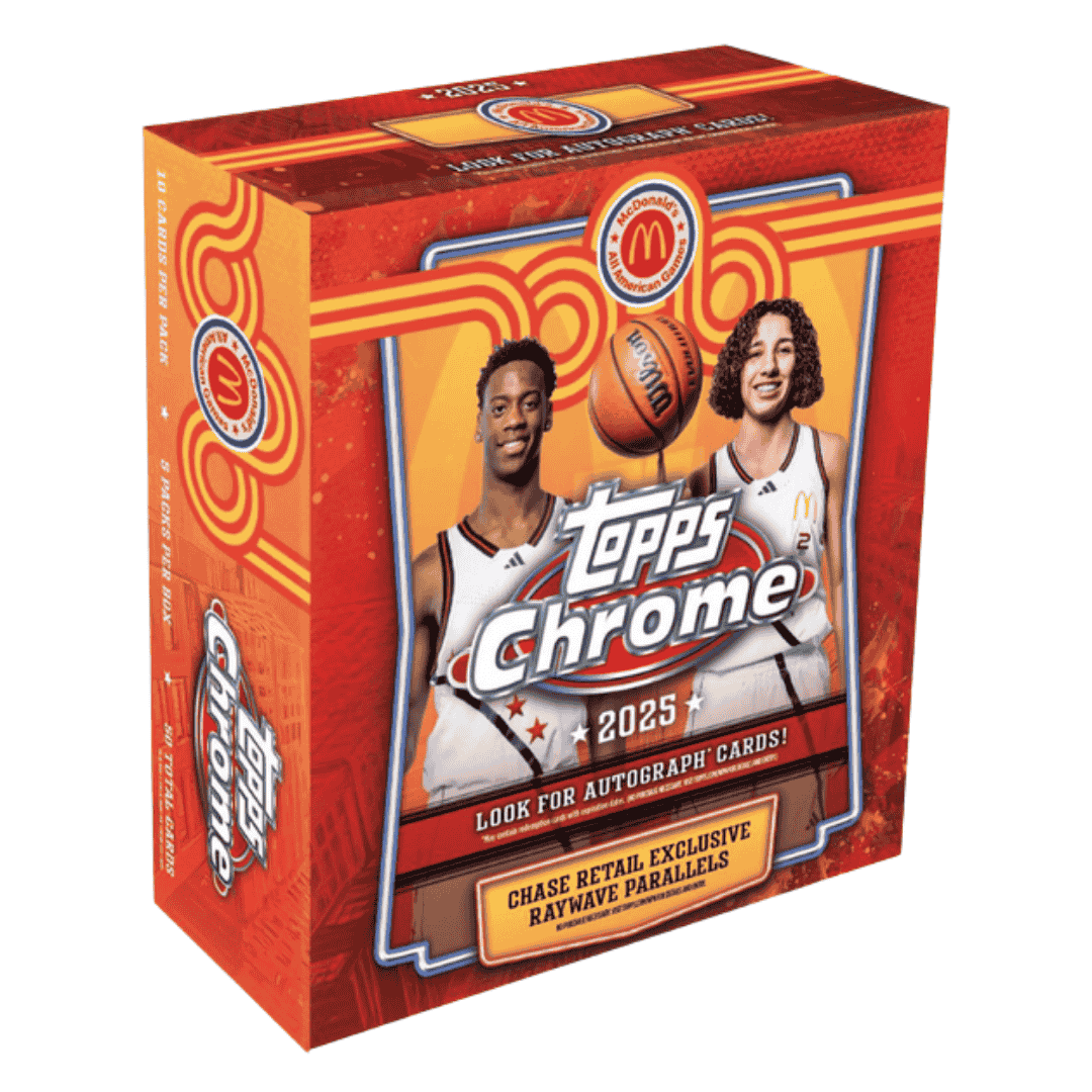 2025 Topps Chrome McDonald's All American Basketball Mega Box
