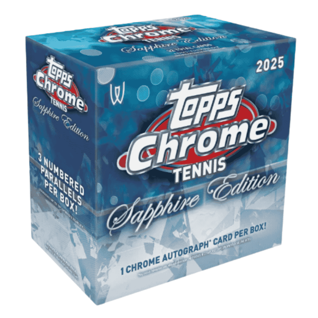 2025 Topps Chrome Tennis Sapphire Edition Box