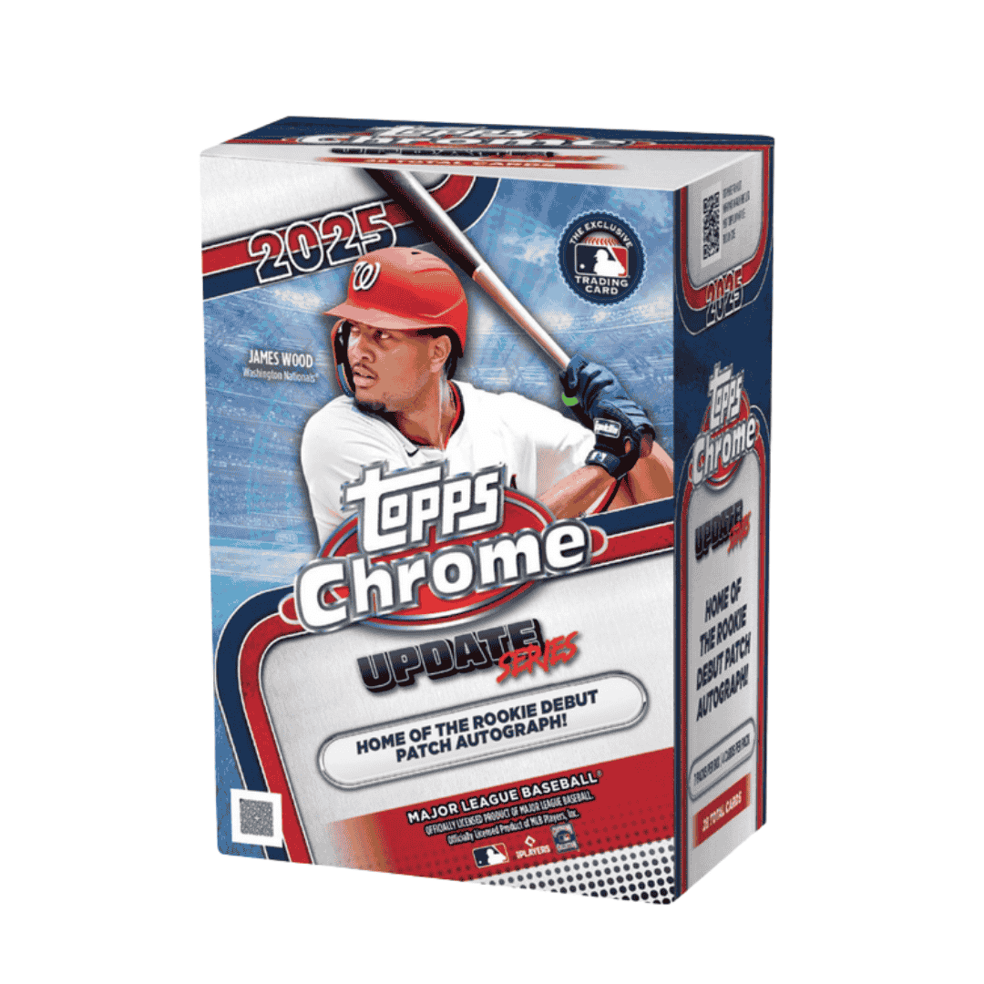 2025 Topps Chrome Update Series Baseball Blaster Box