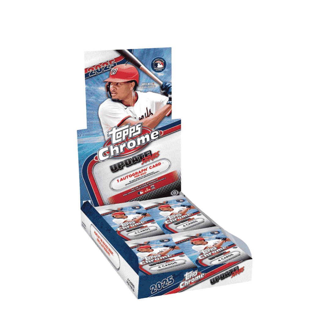  2025 Topps Chrome Update Series Baseball Hobby Box