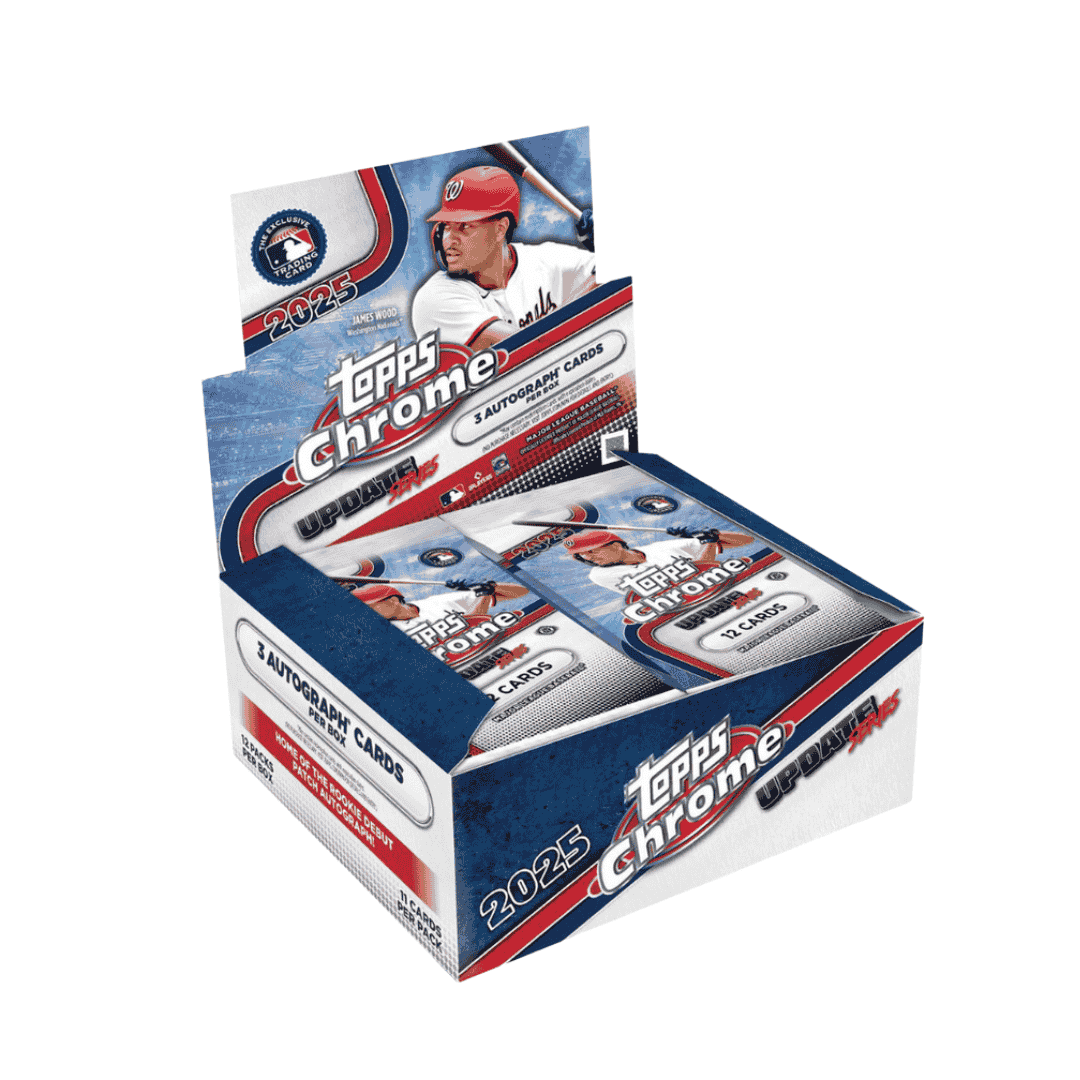  2025 Topps Chrome Update Series Baseball Jumbo Box
