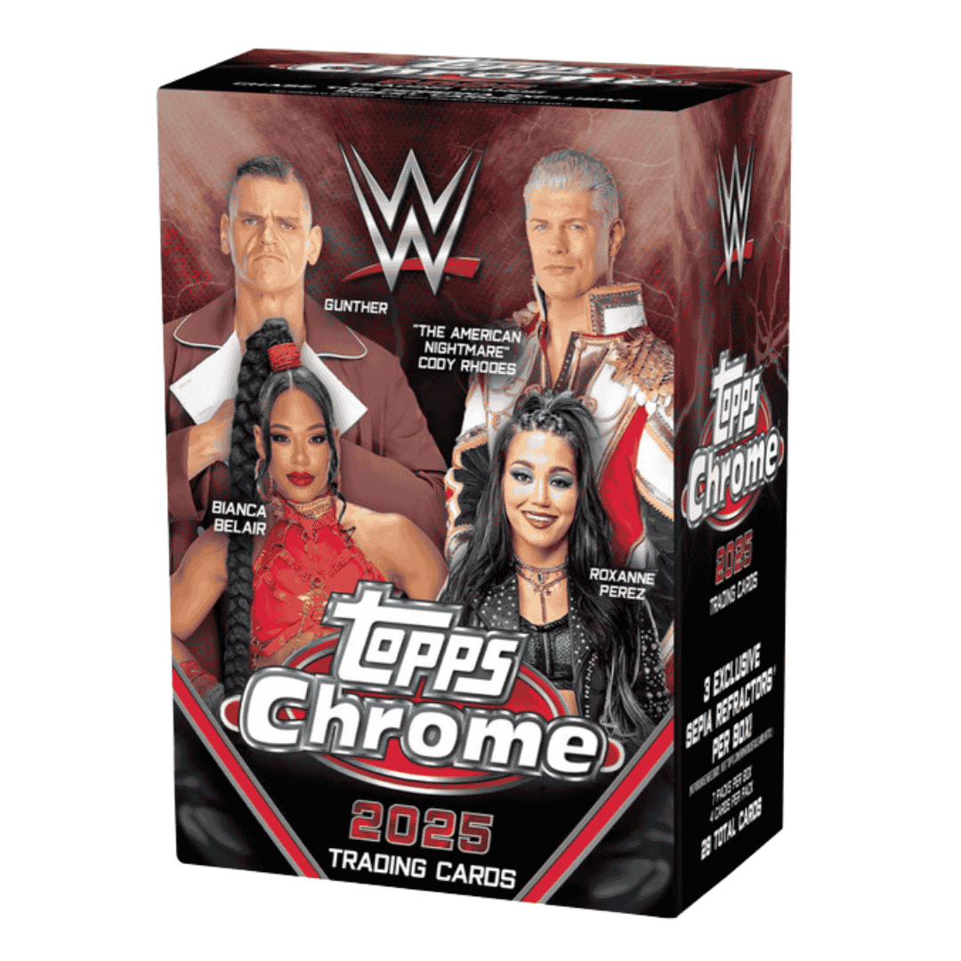 2025 Topps Chrome WWE Blaster Box