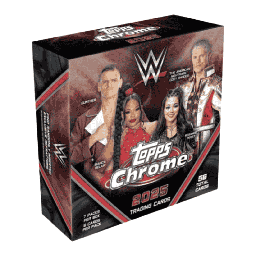 2025 Topps Chrome WWE Mega Box