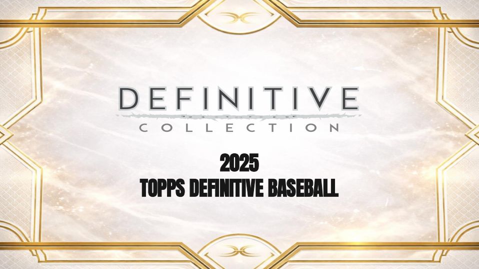 2025 Topps Definitive Baseball Hobby Box