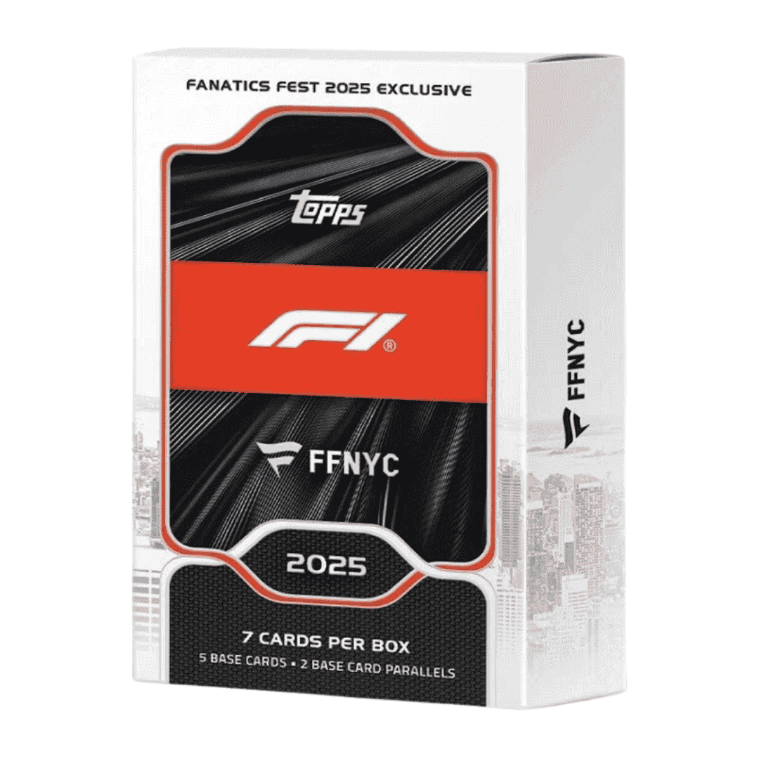 2025 Topps F1 Formula 1 Fanatics Fest NYC Exclusive Box