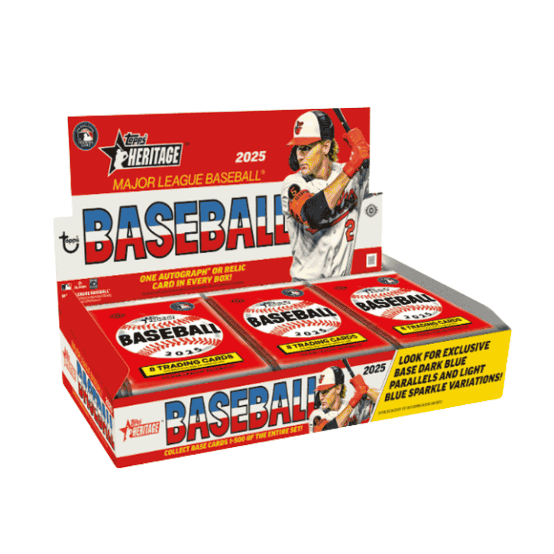 2025 Topps Heritage Baseball Hobby Box