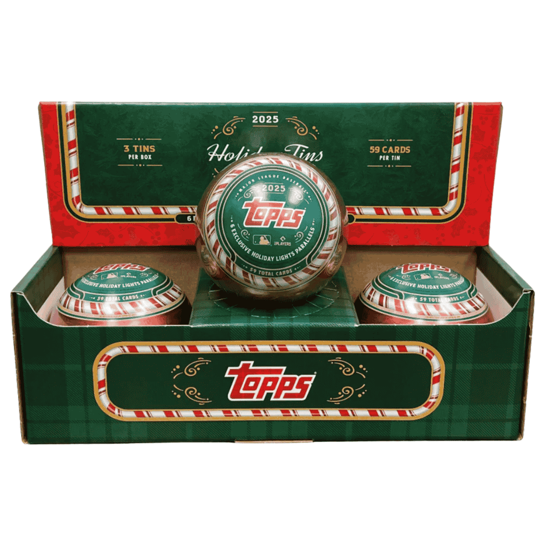 2025 Topps Holiday Baseball Tin
