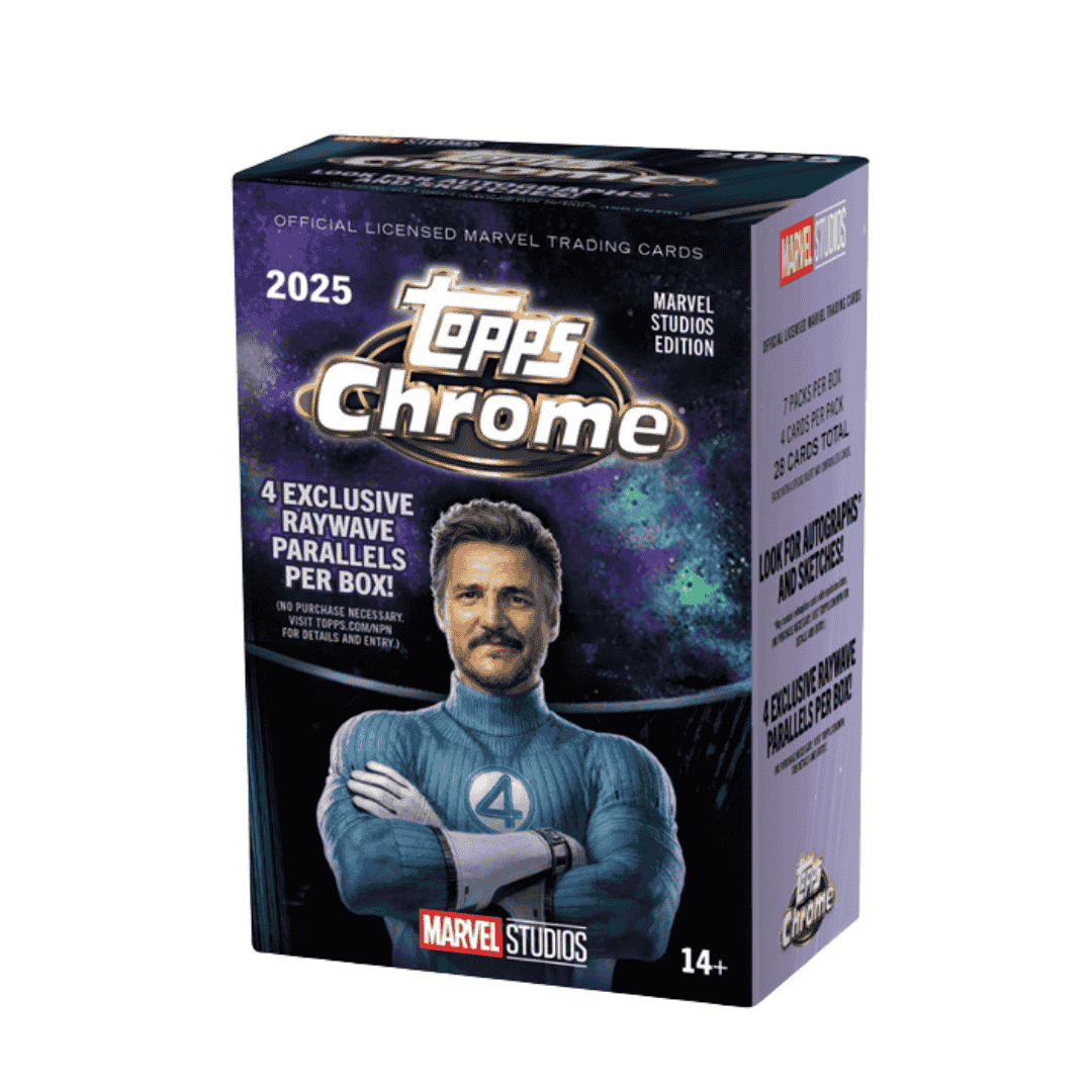 2025 Topps Marvel Studios Chrome Blaster Box