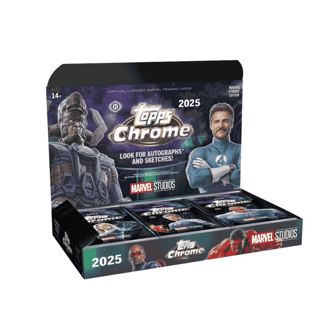 2025 Topps Marvel Studios Chrome Hobby Box