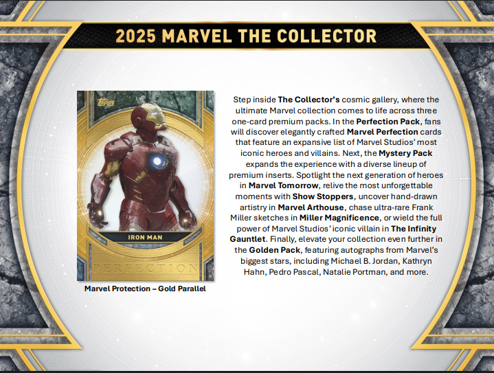 2025 Topps Marvel The Collector Hobby Box