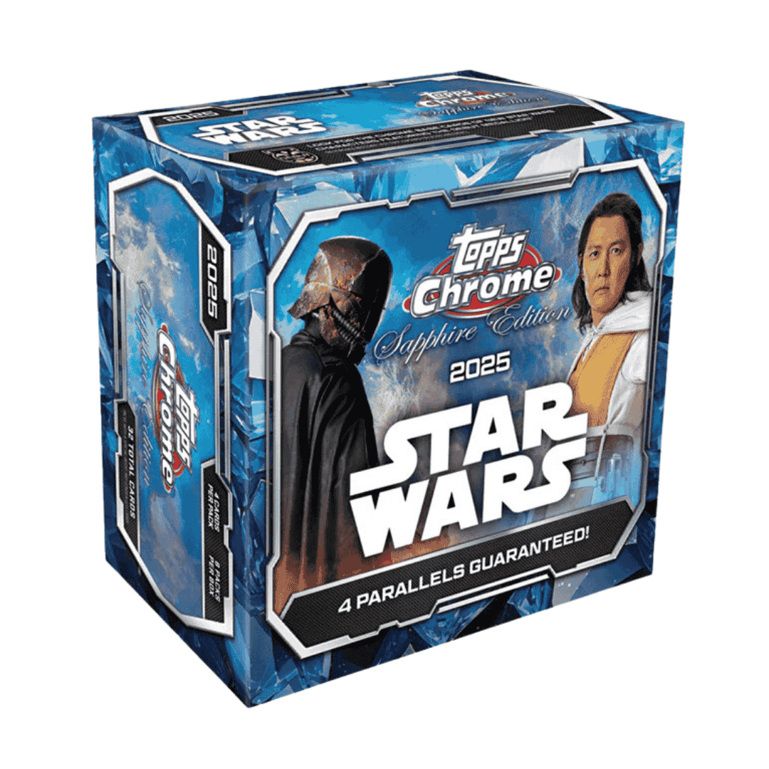 2025 Topps Star Wars Chrome Sapphire Edition Box