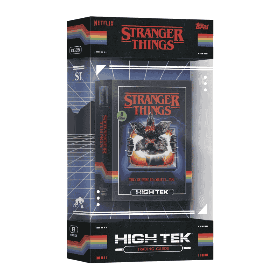 2025 Topps Stranger Things High Tek Hobby Box