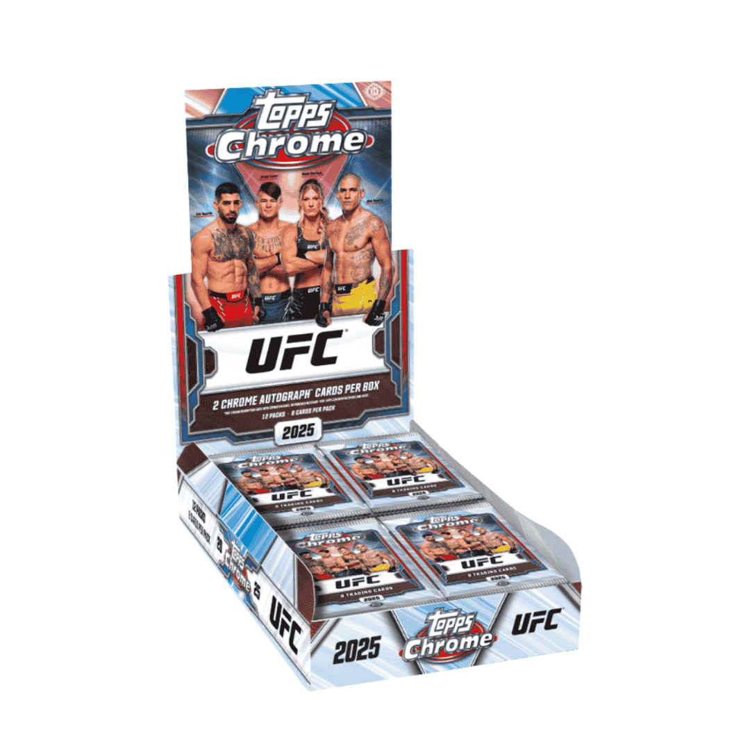 2025 Topps UFC Chrome Hobby Box