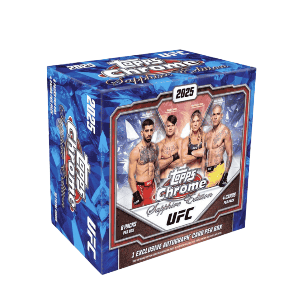 2025 Topps UFC Chrome Sapphire Edition Box