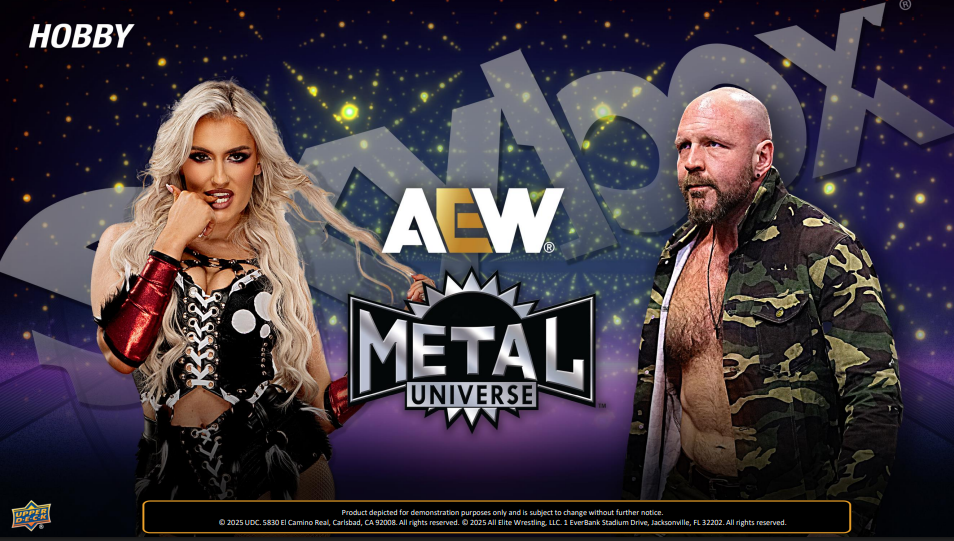 2025 Upper Deck AEW Skybox Metal Universe Hobby 16-Box Case