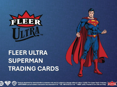 2025 Upper Deck Fleer Ultra Superman Blaster 20-Box Case