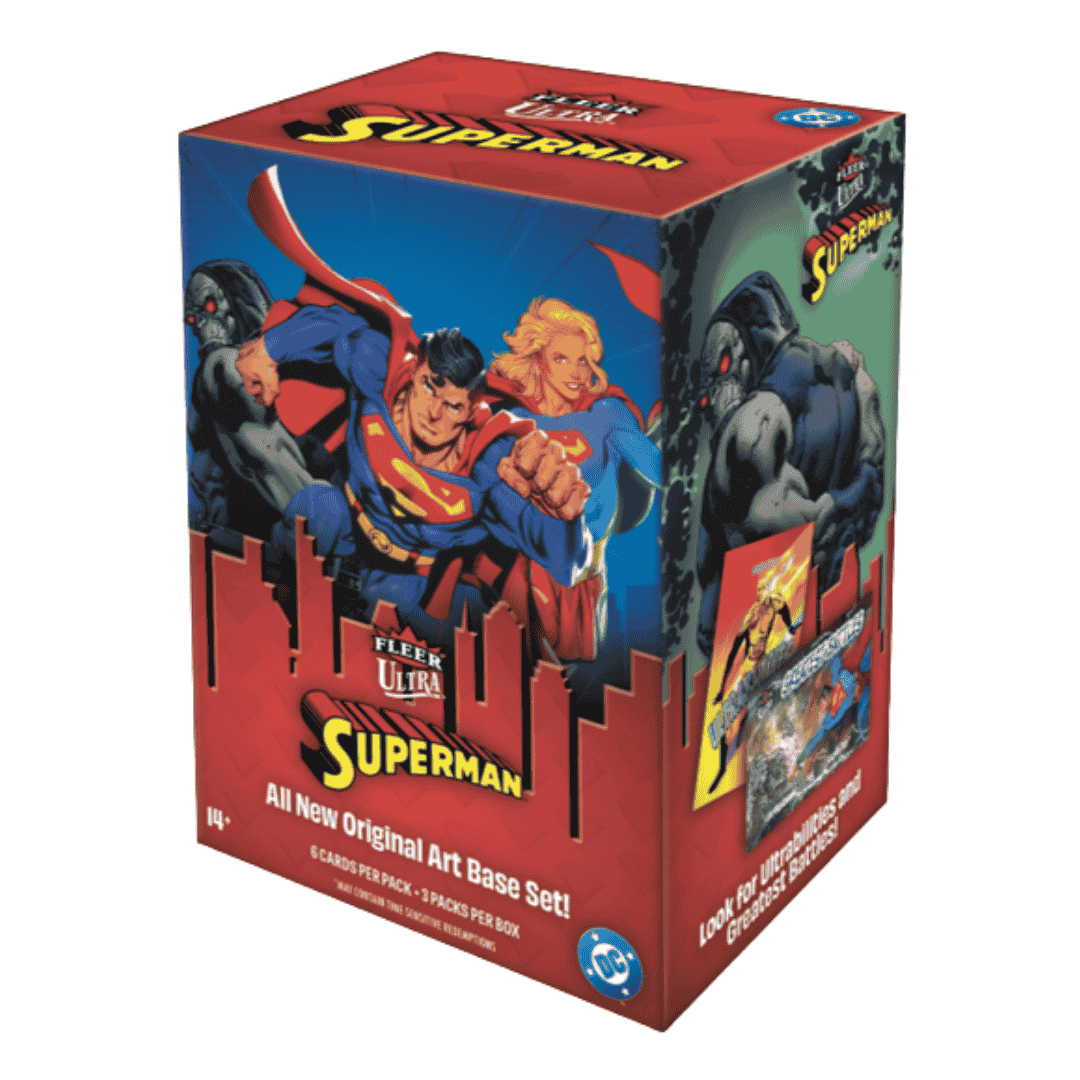 2025 Upper Deck Fleer Ultra Superman Blaster Box