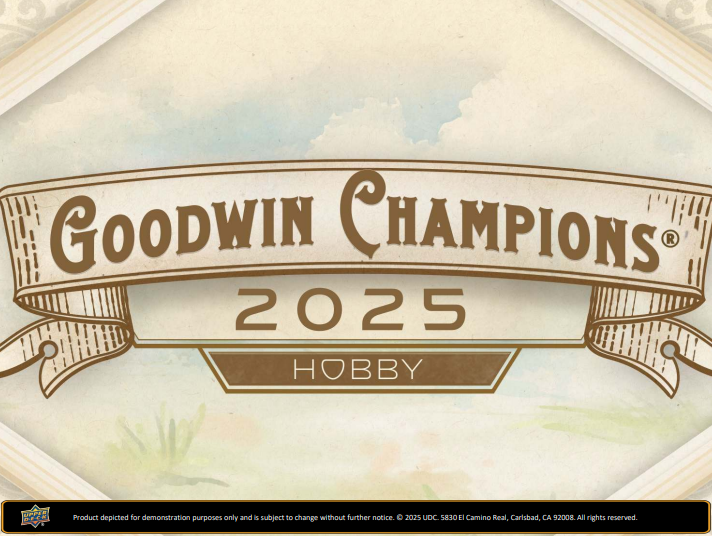 2025 Upper Deck Goodwin Champions Hobby Box