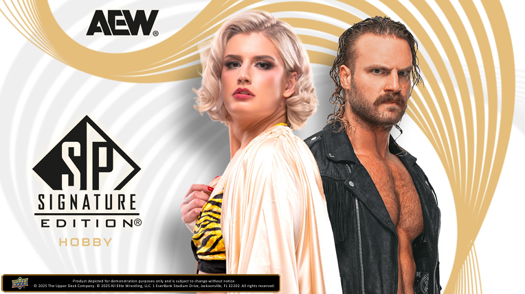 2025 Upper Deck SP Signature Edition AEW Wrestling Hobby 10-Box Case