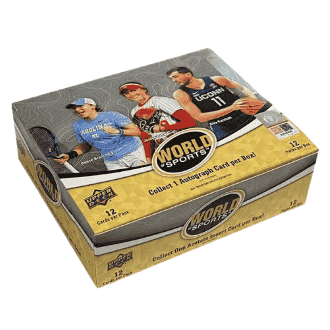 2025 Upper Deck World of Sports Volume 1 Hobby Box