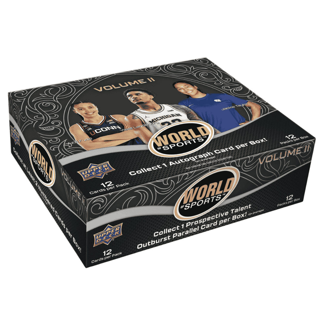 2025 Upper Deck World of Sports Volume 2 Hobby Box