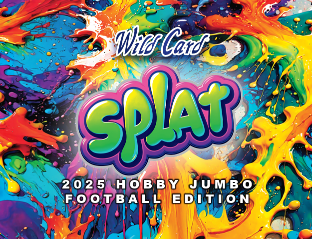 2025 Wild Card Splat Football Jumbo 20-Box Case