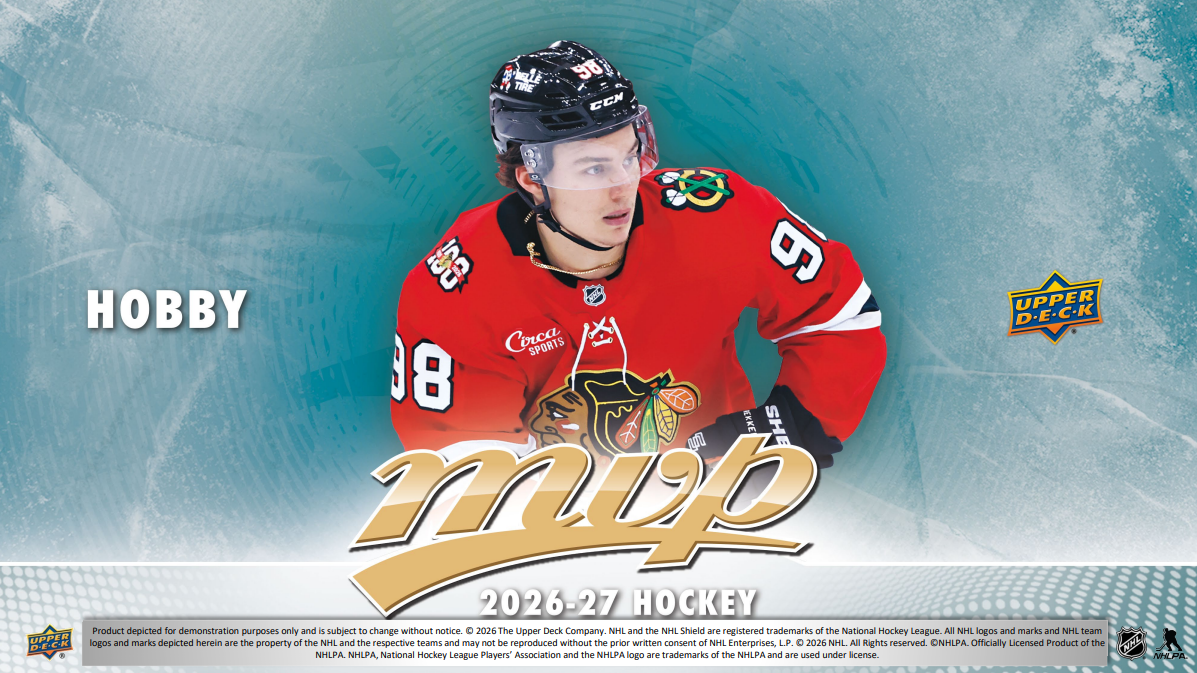 2026-27 Upper Deck MVP Hockey Hobby 20-Box Case