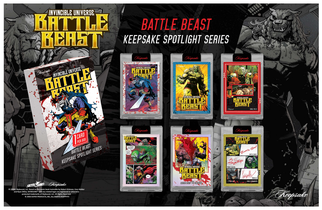 2026 Keepsake Battle Beast Spotlight Series 1st Edition Box
