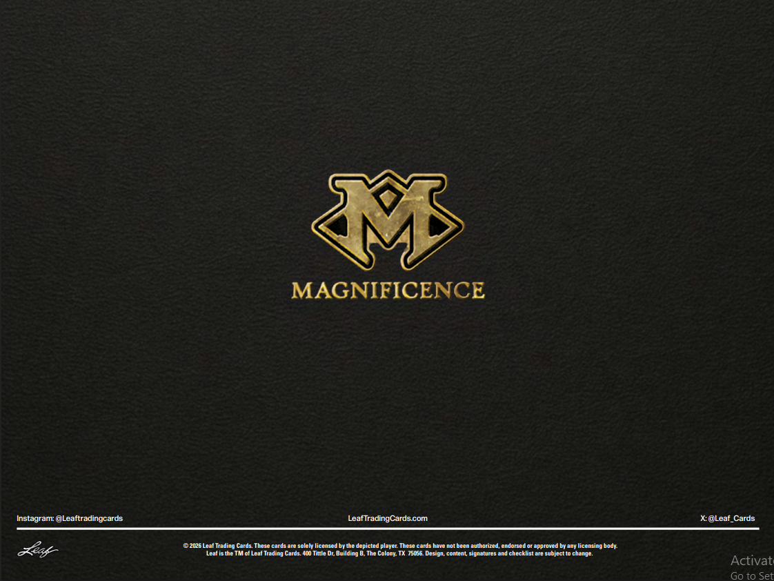 2026 Leaf Magnificence Multi-Sport 10-Box Case