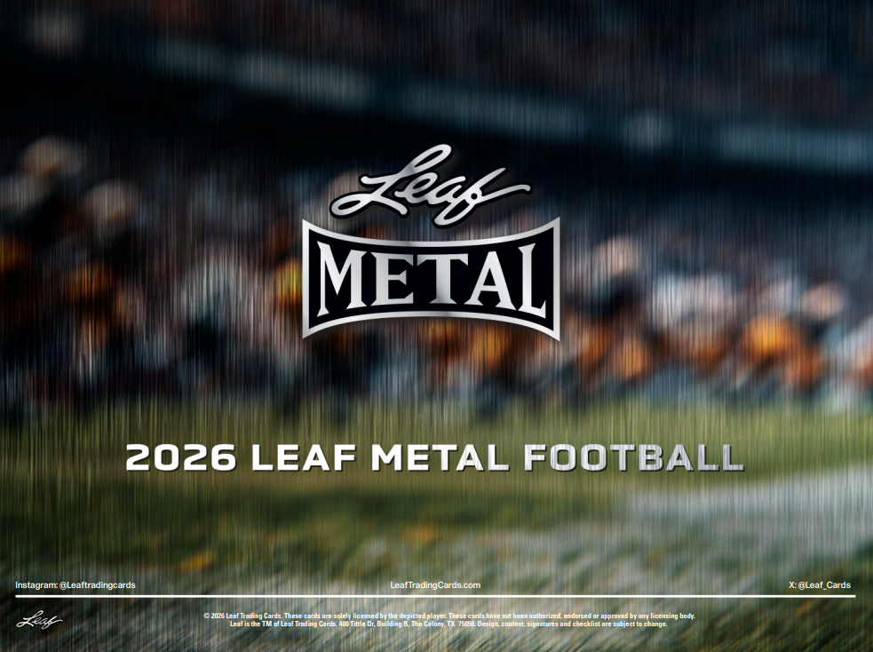 2026 Leaf Metal Football Hobby Box