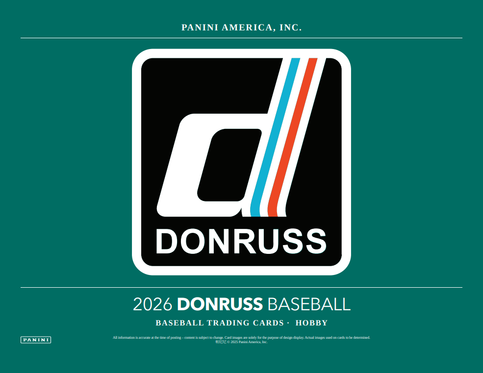  2026 Panini Donruss Baseball Hobby 12-Box Case