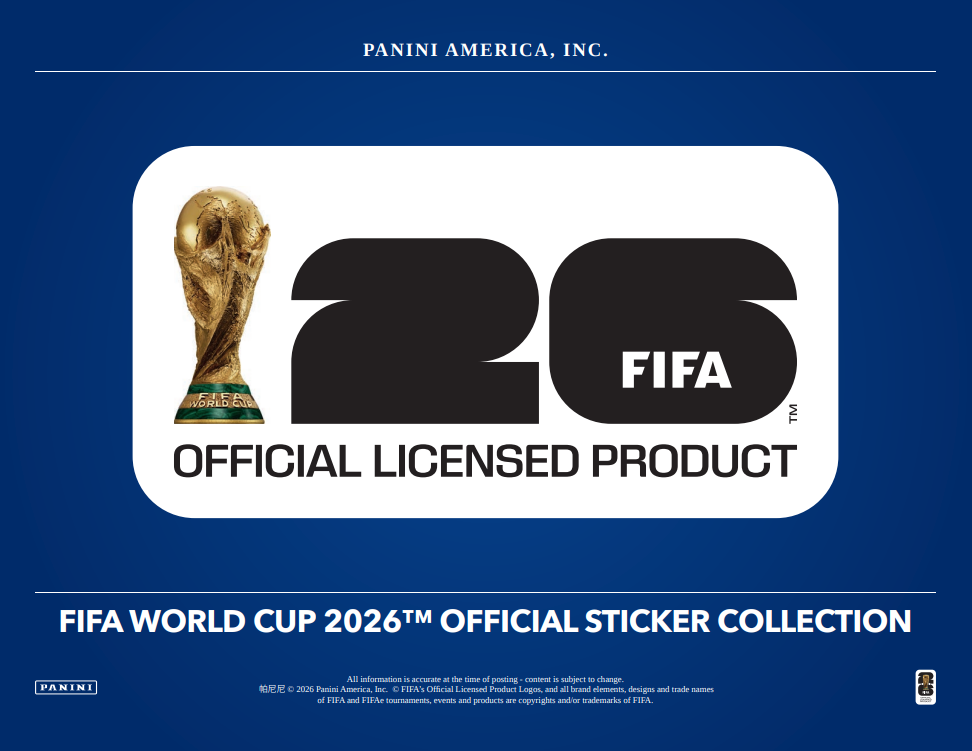 2026 Panini World Cup Soccer Sticker Album 48ct Case