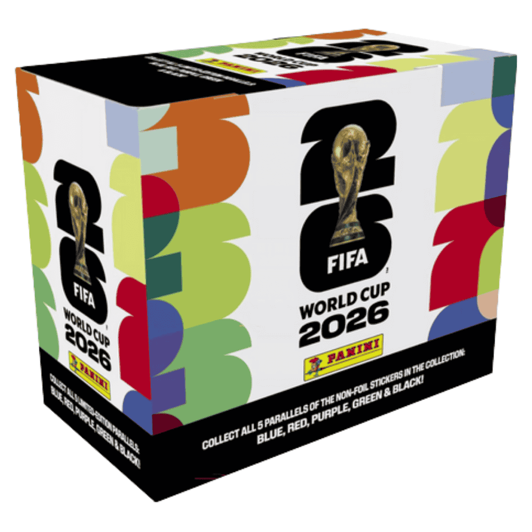 2026 Panini World Cup Soccer Stickers 25ct Box