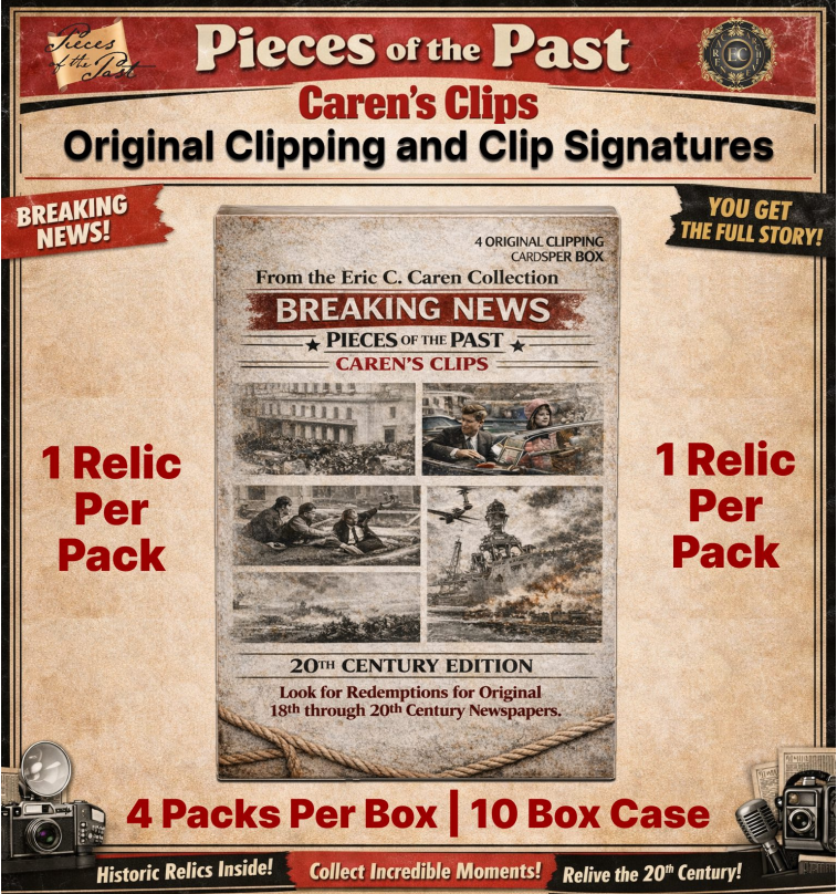 2026 Pieces of the Past Caren's Clips 20th Century Edition Box