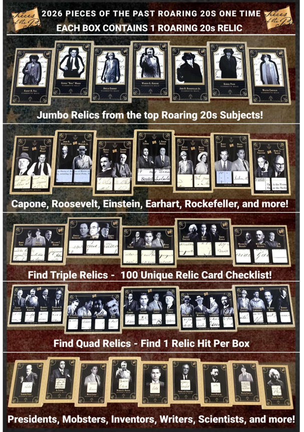 2026 Pieces of the Past The Roaring 20's One Time Edition Box