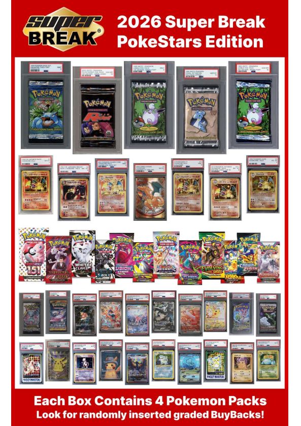 2026 Super Break Poke Stars Box