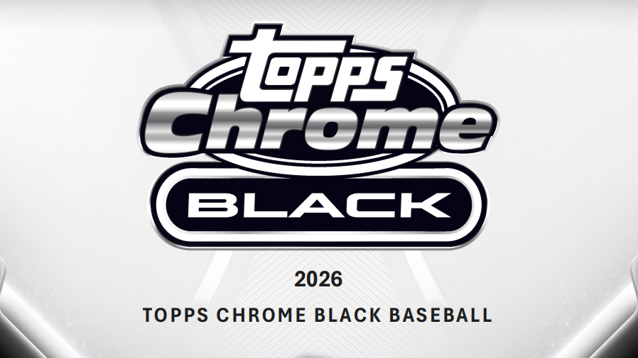 2026 Topps Chrome Black Baseball Hobby 12-Box Case