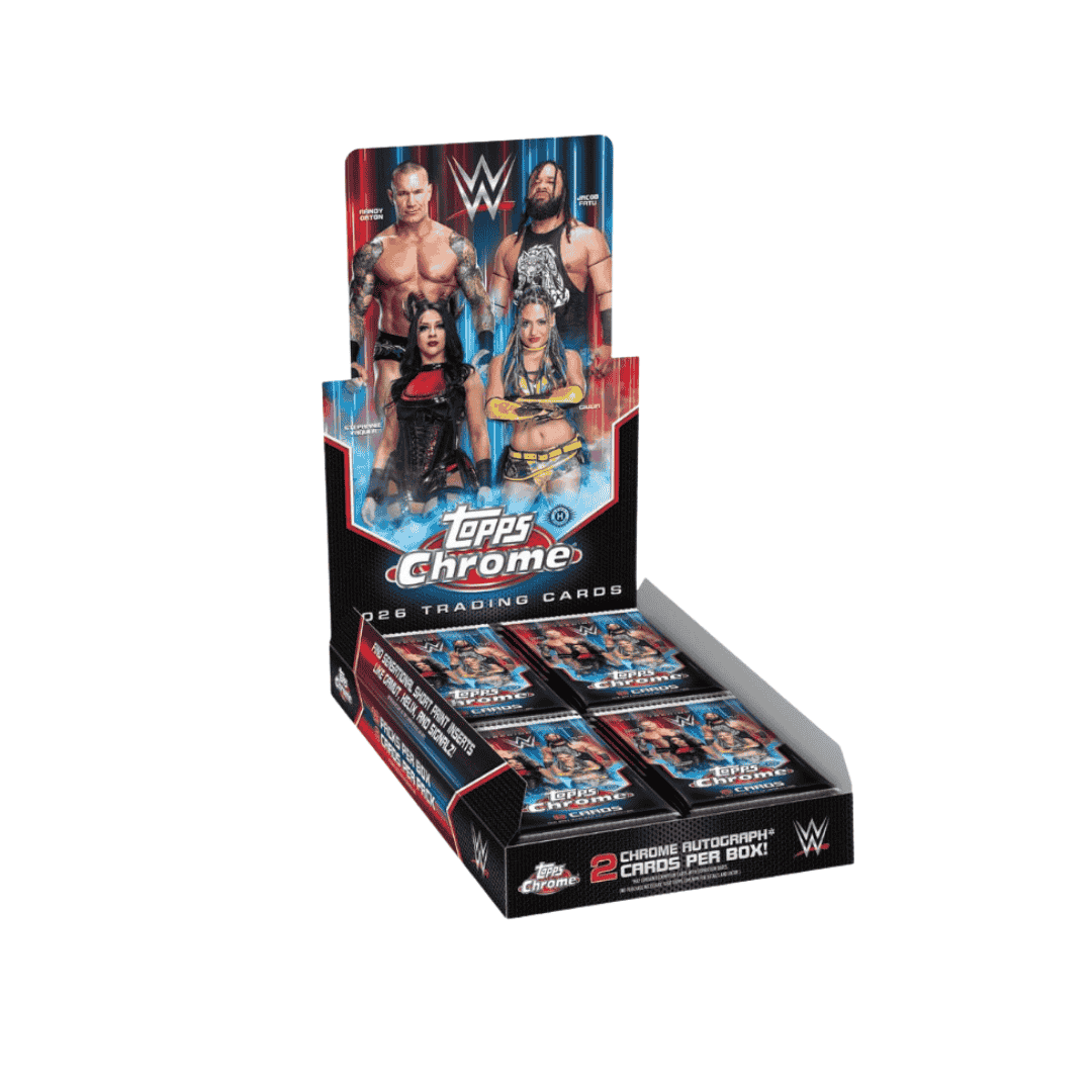 2026 Topps Chrome WWE Hobby Box
