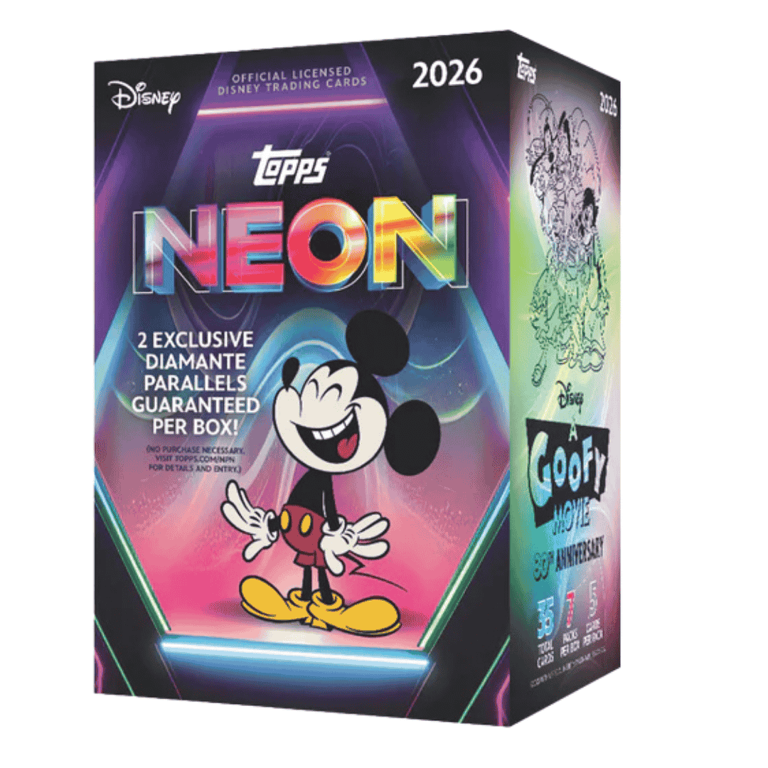 2026 Topps Disney Neon Blaster Box