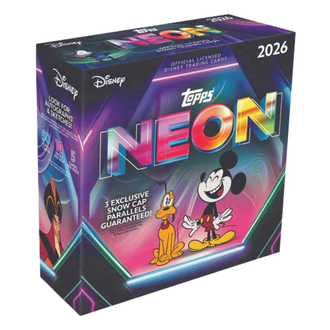2026 Topps Disney Neon Mega Box