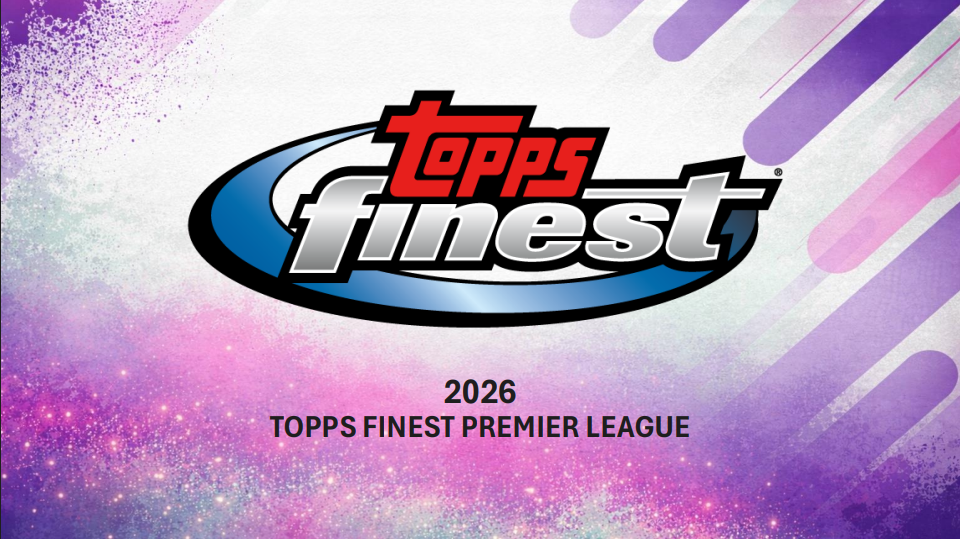 2026 Topps Finest Premier League Soccer Hobby Box