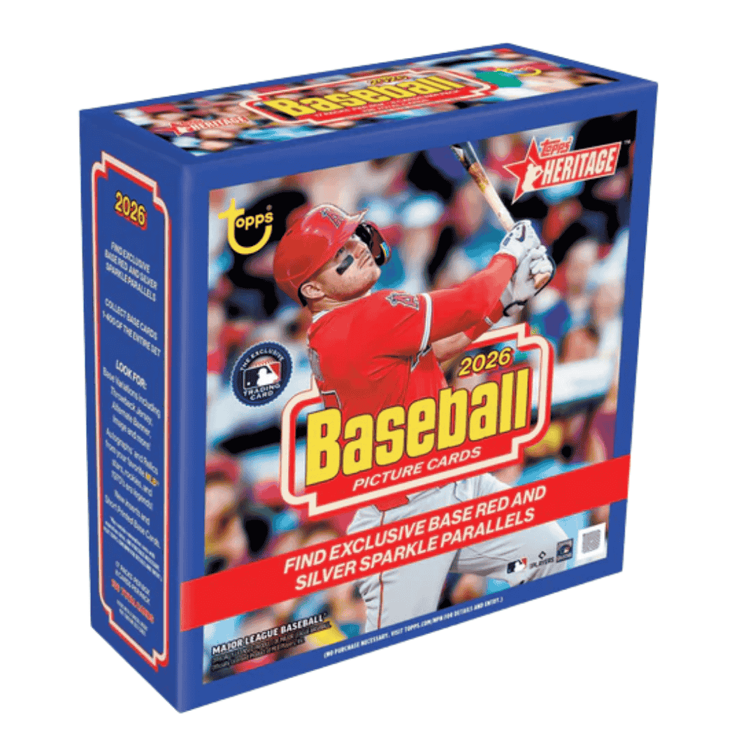  2026 Topps Heritage Baseball Mega Box